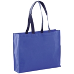 Bolsa non-woven en color vivo resistente 9kg 100 g/m2 Black Handle color azul