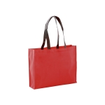 Bolsa non-woven en color vivo resistente 9kg 100 g/m2 Black Handle color rojo primera vista
