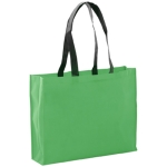 Bolsa non-woven en color vivo resistente 9kg 100 g/m2 Black Handle color verde