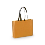 Bolsa non-woven en color vivo resistente 9kg 100 g/m2 Black Handle color naranja primera vista