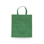 Bolsas plegables non-woven con cierre de velcro 80 g/m2 Velcro color verde quinta vista