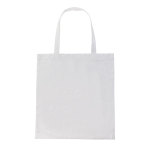 Bolsa de merchandising sostenible algodón reciclado 145 g/m2 Waterless color blanco