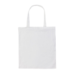 Bolsa algodón reciclado personalizada reforzada 145 g/m2 Waterless color blanco