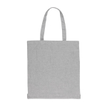 Bolsa algodón reciclado personalizada reforzada 145 g/m2 Waterless color gris segunda vista