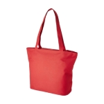 Bolsa con compartimentos con cremallera y bolsillo Zipper Infinity color rojo