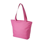 Bolsa con compartimentos con cremallera y bolsillo Zipper Infinity color rosa