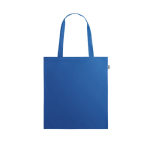 Bolsa reciclada con asas largas para la compra de RPET Convert color azul