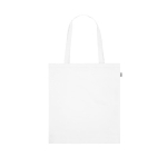 Bolsa reciclada con asas largas para la compra de RPET Convert color blanco