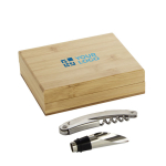 Kit de dos complementos para vino: sacacorchos y decantador Crianza vista principal