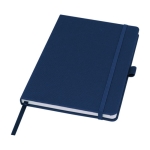 Libreta reciclada corporativa A5 hojas a rayas Marksman® Honhua color azul marino