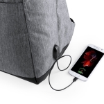 Mochila resistente a cortes y roces para PC de 15'' Antirrobo Business color gris novena vista