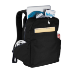 Mochilas personalizadas con acolchado para portátil de 15'' Iconic color negro segunda vista