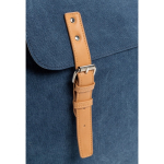 Mochila de alta calidad en lona para portátil de 15,6'' Casual color azul séptima vista