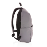 Mochila minimalista de estilo moderno para ordenador de 15,6'' Minimal color gris tercera vista