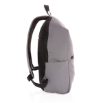 Mochila minimalista de estilo moderno para ordenador de 15,6'' Minimal color gris sexta vista