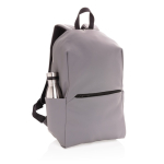 Mochila minimalista de estilo moderno para ordenador de 15,6'' Minimal color gris séptima vista