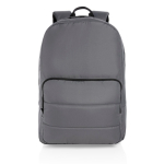 Mochila eco para portátil con marcador 15,6'' AWARE™ color plateado mate
