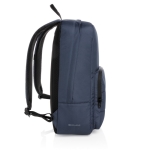 Mochila eco para portátil con marcador 15,6'' AWARE Pocket color azul marino tercera vista
