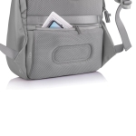 Mochila antirrobo con bolsillos RFID para PC de 15,6'' Bobby Soft color gris octava vista