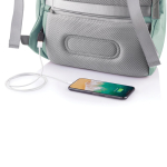 Mochila antirrobo con bolsillos RFID para PC de 15,6'' Bobby Soft color verde menta novena vista