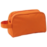 Neceser personalizado resistente de poliéster en color vivo Handle color naranja