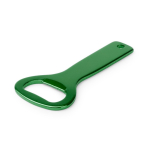 Abrebotellas de aluminio de colores con agujero para colgar primera vista