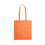 Bolsa de algodón reciclado a color resistente 8kg 120 g/m2 Eco Recycle color naranja primera vista