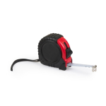 Cinta métrica publicitaria personalizado con el logo FiveMeter 5M color rojo primera vista