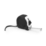 Cinta métrica publicitaria personalizado con el logo FiveMeter 5M color blanco primera vista