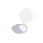 Espejo personalizado barato plegable para maquillaje color blanco primera vista