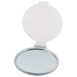 Espejo personalizado barato plegable para maquillaje color blanco