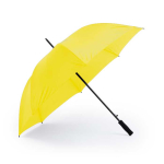 Paraguas personalizado poliéster pongee de gran tamaño Ø130 Monsoon color amarillo