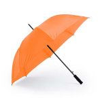 Paraguas personalizado poliéster pongee de gran tamaño Ø130 Monsoon color naranja