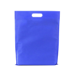 Bolsas de propaganda non-woven en colores vivos 80 g/m2 Gallery color azul segunda vista