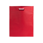 Bolsas de propaganda non-woven en colores vivos 80 g/m2 Gallery color rojo primera vista