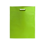 Bolsas de propaganda non-woven en colores vivos 80 g/m2 Gallery color verde claro primera vista