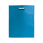Bolsas de propaganda non-woven en colores vivos 80 g/m2 Gallery color azul claro primera vista