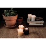 Vela aromatizada con envase de cristal de colores a elegir Scent primera vista