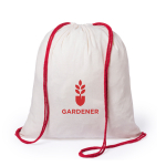 Mochila de algodón 120g/m2 con cuerdas de colores Color Strings