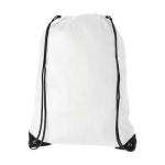 Mochila saco no tejida 80 g/m2 con logotipo de empresa Original color blanco