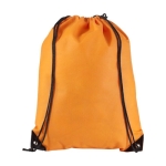 Mochila saco no tejida 80 g/m2 con logotipo de empresa Original color naranja