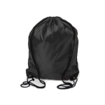 Mochilas de cuerdas para niños en poliéster 210D Original color negro