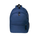 Mochila acolchada de poliéster publicitaria con bolsillos primera vista