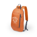 Mochila de diseño outdoor en poliéster 600D para excursiones Outdoor color naranja segunda vista
