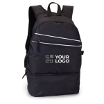 Mochila personalizada con bolsillo para calzado en poliéster 600D vista principal