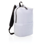 Mochilas con logo para uso diario en poliéster Everyday color blanco