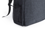 Mochila acolchada de diseño urbano para portátil de 15'' Denim color gris oscuro tercera vista