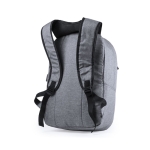 Mochila con protección RFID para portátil de 15'' Success color gris cuarta vista