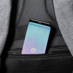 Mochila antirrobo de plástico reciclado para PC de 15'' Ecofriendly cuarta vista