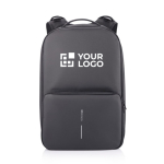 Mochila para el trabajo y gimnasio con RFID y Antirrobo Gym color negro vista de impresión